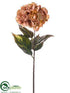 Silk Plants Direct Hydrangea Spray - Beige Mauve - Pack of 12