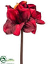 Silk Plants Direct Amaryllis Pick - Burgundy - Pack of 24