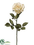 Silk Plants Direct Vintage Rose Spray - Cream - Pack of 12