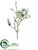 Magnolia Spray - Green - Pack of 12
