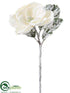 Silk Plants Direct Magnolia Spray - White Snow - Pack of 12