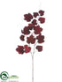 Silk Plants Direct Grape Ivy Leaf Spray - Burgundy - Pack of 12