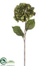 Silk Plants Direct Hydrangea Spray - Green - Pack of 12