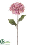 Silk Plants Direct Hydrangea Spray - Pink - Pack of 12