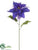 Poinsettia Spray - Purple - Pack of 12