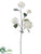 Hydrangea Spray - White - Pack of 12