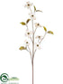 Silk Plants Direct Dogwood Spray - Ivory - Pack of 12