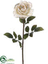 Silk Plants Direct Rose Spray - Ivory - Pack of 24