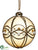 Glass Ball Ornament - Bronze Pearl - Pack of 4
