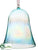 Bell Ornament - Blue - Pack of 6
