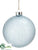 Ball Ornament - Blue - Pack of 6