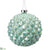Glass Ball Ornament - Seafoam - Pack of 4
