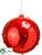 Ball Ornament - Red - Pack of 6