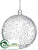 Ball Ornament - Clear - Pack of 6