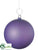 Ball Ornament - Purple - Pack of 1