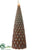Cone Tree Ornament - Bronze Antique - Pack of 12