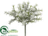 Silk Plants Direct Rosemary Bush - Green Snow - Pack of 24