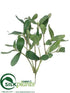 Silk Plants Direct Mistletoe Bush - Green - Pack of 12