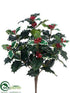 Outdoor Holly Bush - Green - Pack of 6