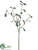 Mistletoe Spray - White - Pack of 12