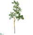 Silk Plants Direct Iced Podocarpus Leaf Spray - Green Ice - Pack of 12