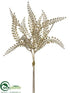 Silk Plants Direct Fern Bundle - Champagne - Pack of 24