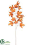 Silk Plants Direct Maple Leaf Spray - Copper - Pack of 12