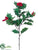 Holly Spray - Variegated Red - Pack of 12
