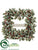 Holly, Pine Cone Wreath - Green Brown - Pack of 1