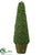 Glittered Mini Seed Cone Topiary - Green - Pack of 2