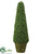Glittered Mini Seed Cone Topiary - Green - Pack of 2