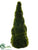 Moss Topiary - Green Glittered - Pack of 6