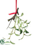 Silk Plants Direct Hanging Mistletoe Branch - Green - Pack of 12