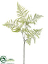 Silk Plants Direct Asparagus Fern Spray - Green Ice - Pack of 12