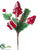 Christmas Tree, Gift Box Pick - Red Green - Pack of 24