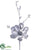 Magnolia Pick - Silver - Pack of 12