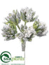 Silk Plants Direct Sedum Pick - Green Snow - Pack of 12