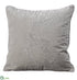 Silk Plants Direct Reindeer Pillow - Gray Silver - Pack of 4