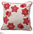 Snowflake Cookie Pillow - Red Beige - Pack of 2