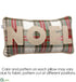 Silk Plants Direct Noel Plaid Pillow - Green Red - Pack of 2