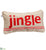 Jingle Pillow With Bell - Beige Red - Pack of 2