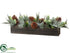 Silk Plants Direct Pine Cone, Pine - Green Snow - Pack of 2