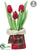Tulip - Red - Pack of 6