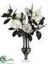Silk Plants Direct Magnolia - Cream - Pack of 1