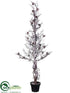 Silk Plants Direct Twig Tree - Brown Whitewashed - Pack of 2