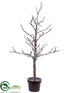 Silk Plants Direct Twig Tree - Snow Brown - Pack of 2