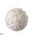 Pearl Ball Ornament - White Pearl - Pack of 12