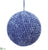 Ball Ornament - Blue - Pack of 12