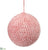 Ball Ornament - Pink - Pack of 12