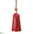 Bell Ornament - Red - Pack of 2